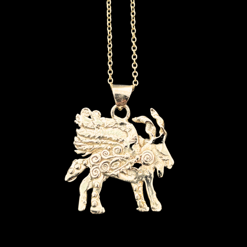 Winged Daddy Goat Talisman