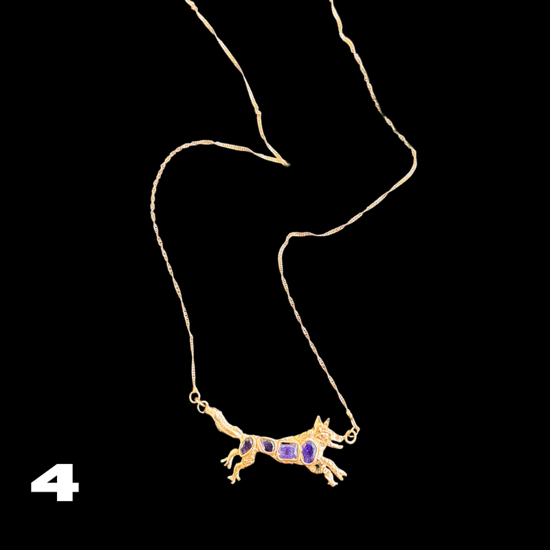 Magenta Adorned Wild Wolf