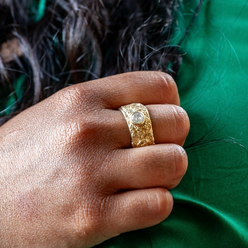 Cosmos Ring SAMPLE // LAB DIAMOND SIZE T