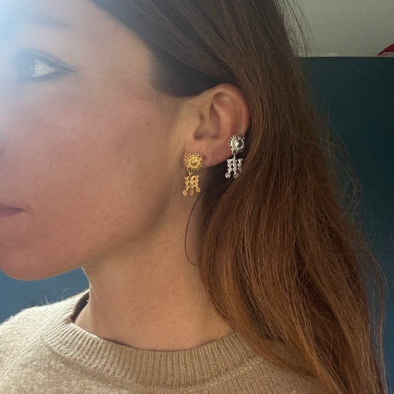 Tiny Talisman Earrings