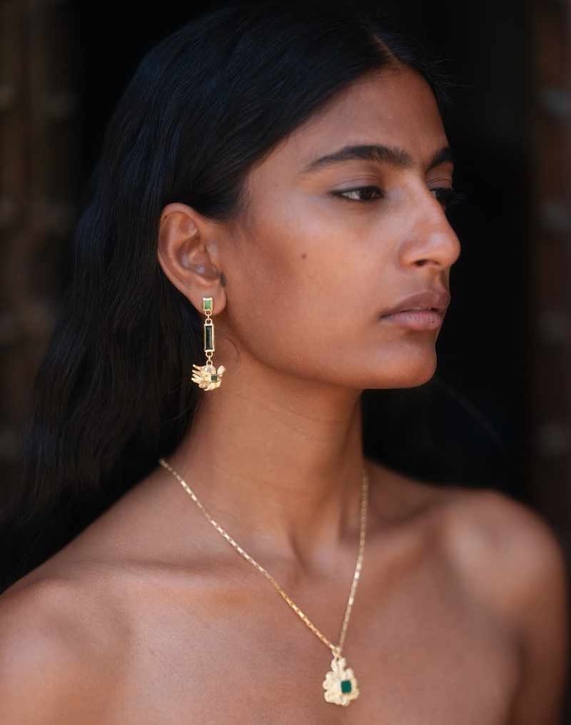 Whimsical Tourmaline Animal Earrings – Loren Lewis Cole