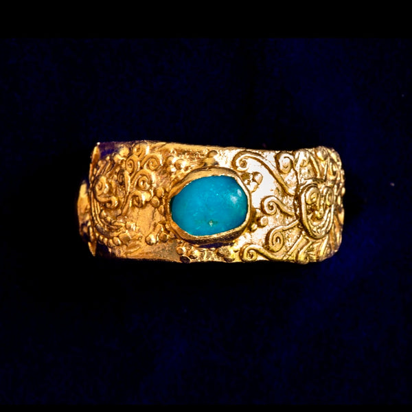 Cosmos Ring SAMPLE // TURQUOISE SIZE S