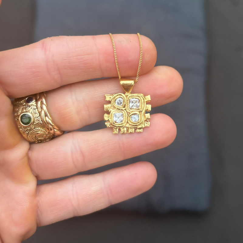 Ancient Futures Castle Pendant