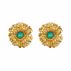 Turquoise Blossom Earrings