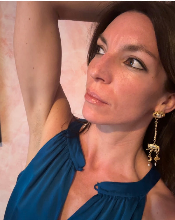 Lord of Saturn Earrings