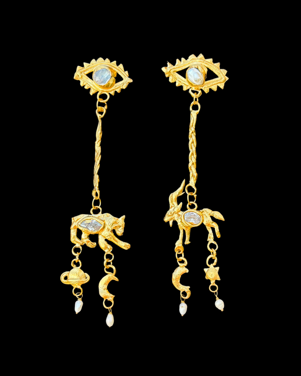 Lord of Saturn Earrings