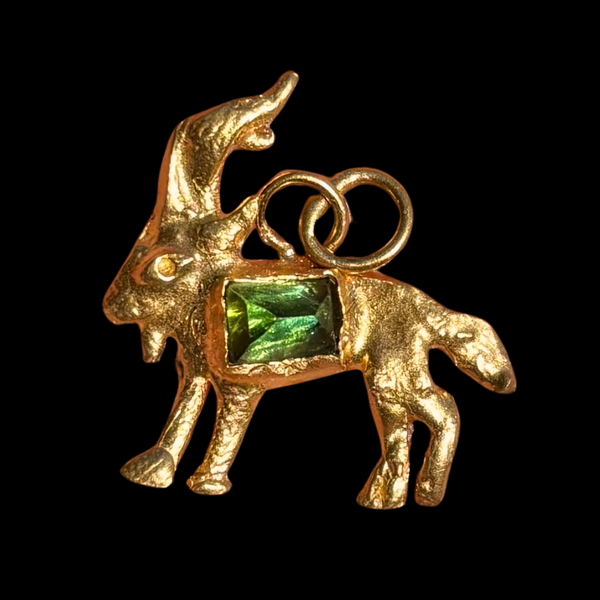 Daddy Goat Tourmaline Heart