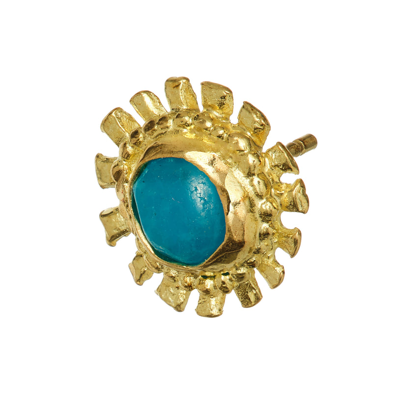 Vortex Stud - Turquoise