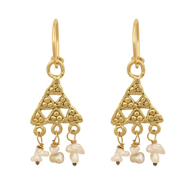 TINY TALISMANS - Pre-order for gold huggie earrings