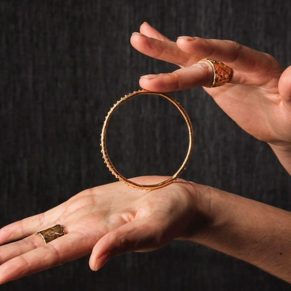 Loren Lewis Cole Jewellery Ancient Inspired Talismanic gold rustic unrefined sensual magical storytelling